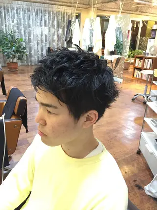 ショート メンズ 髪質改善・縮毛矯正/ 下村陽平のヘアスタイル