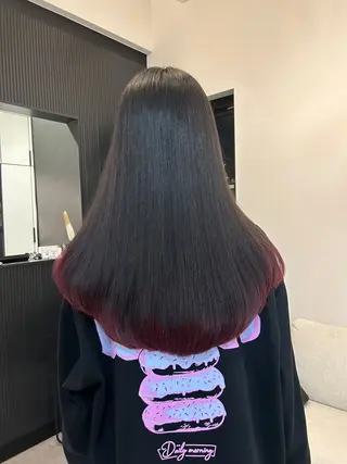 ロング カラー SHIINA シイナのヘアスタイル