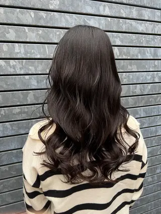 ロング 青木 裕のヘアスタイル