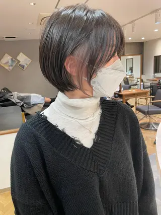 ショート カラー Aster 店長 れおん✂️のヘアスタイル