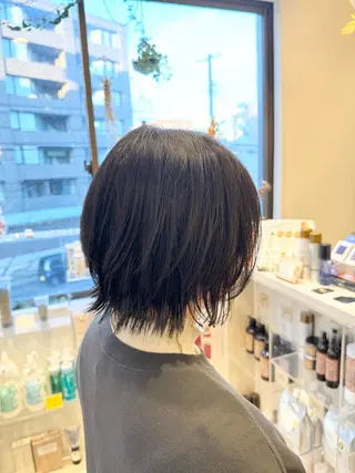 ショート カラー 赤間 飛鳥のヘアスタイル