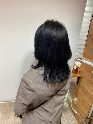 ミディアム カラー 山田 晃輔のヘアスタイル