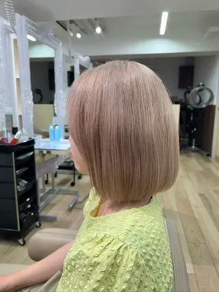 ショート カラー 【似合わせカラー】 西口嶺河のヘアスタイル