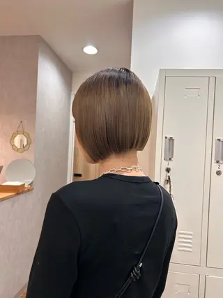 ショート ボブ/暖色カラー 🎧 kei 🎀のヘアスタイル