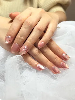 ネイル 三本 綾奈のネイルデザイン