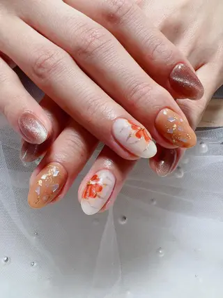 ショート カラー ネイル Nail NaNaのネイルデザイン