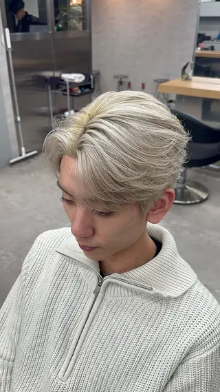 メンズ 韓国ヘア忠実再現/ 韓国ヘア/tomoのヘアスタイル