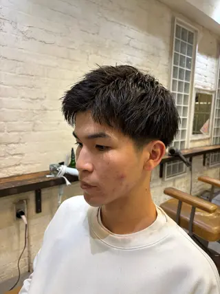 メンズ メンズ カット/カラー 惇のヘアスタイル