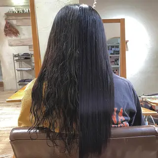 ロング パーマ ヘアアレンジ 🌈インナーカラー ‘ショウマ’🌈のヘアスタイル