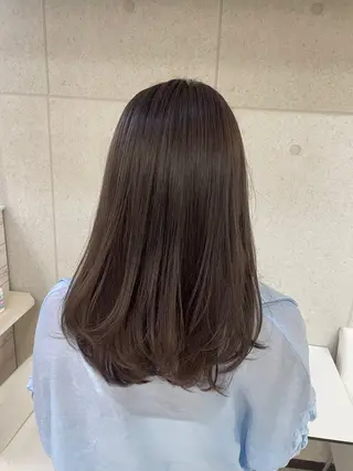セミロング XANADU上野店 🐼ﾖｺﾊｼのヘアスタイル