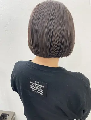 ショート 地毛風縮毛矯正/ボブ /ショート❣️平山のヘアスタイル