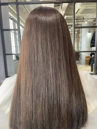 ロング カラー マンツーマン 髪質改善　工藤のヘアスタイル