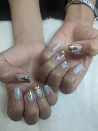 ネイル sanjo 🧸yuki🤎のネイルデザイン