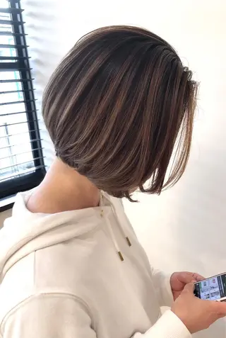 ミディアム カラー パーマ ヘアアレンジ メンズ キッズ ネイル マツエク・マツパ 圧倒的なクォリティ✨ waku 岡崎店のヘアスタイル