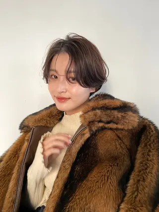 ショート カラー ヘアアレンジ 一箭 恵梧/ロングヘアのヘアスタイル