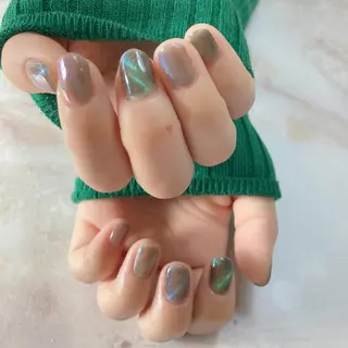 ミディアム ネイル Reonail 💕Kana💕のネイルデザイン
