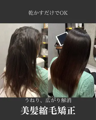 ロング ✨モニター様募集✨ 縮毛矯正のプロのヘアスタイル