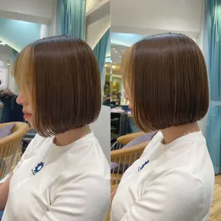 韓国/ハッシュカット /レイヤー🧸‎千純のヘアスタイル