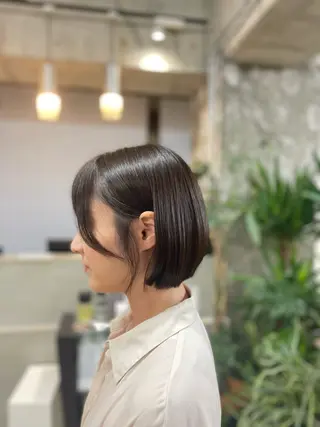 ショート cuore/ みく/艶カラーのヘアスタイル