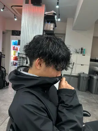 パーマ メンズ パーマ支持率No.1 ❤️🔥安成弾のヘアスタイル