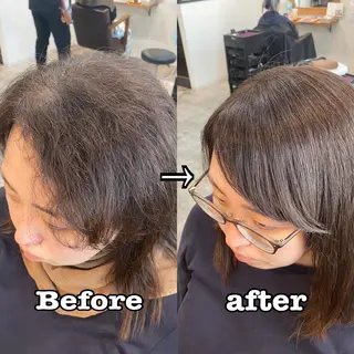 ミディアム カラー [店長]加地 峻のヘアスタイル