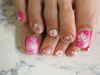 ネイル glaNje 福光のネイルデザイン