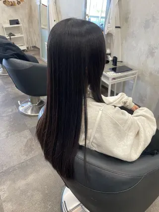 ロング 藤田 麗安のヘアスタイル