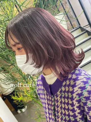 ミディアム 【 ﾈｲﾘｽﾄ&ｱｲ ﾘｽﾄ】キヨカのネイルデザイン