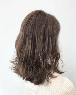 ミディアム カラー ヘアアレンジ 【公式】amble luxe池袋東口🩷のヘアスタイル