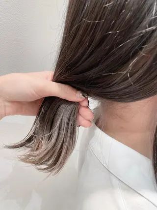 ミディアム カラー 🦖鶴岡 香純🦖のヘアスタイル