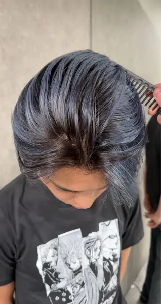 カラー メンズ りょうへい/ 全頭ブリーチ/渋谷のヘアスタイル