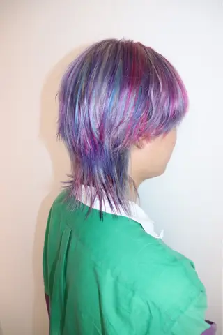 カラー ヘアアレンジ @kyoniyy KYONIのヘアスタイル
