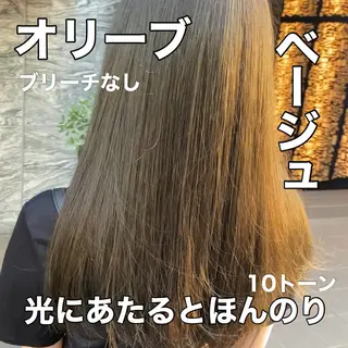 カラー ブリーチなしで 全国から予約殺到♡のヘアスタイル