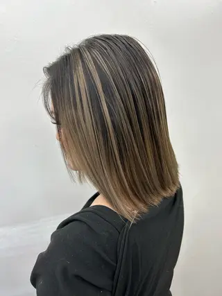 ショート カラー レイヤー/エクステ alpha下妻のヘアスタイル