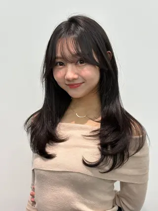 ミディアム 佐藤 優成のヘアスタイル