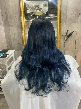 セミロング カラー SHURI❤️🔥 中/韓mix ♡のヘアスタイル