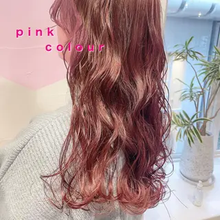 セミロング カラー . AYUKAのヘアスタイル