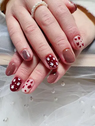 ショート カラー ネイル Nail NaNaのネイルデザイン