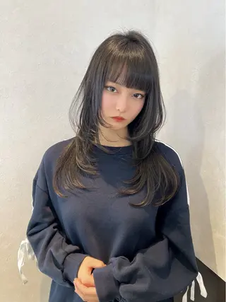 ロング 🖤複雑履歴ブリーチ Mizuki 🖤のヘアスタイル