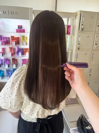 ロング カラー にゅーかわいいヘア♡ おがわゆいり౨ৎのヘアスタイル