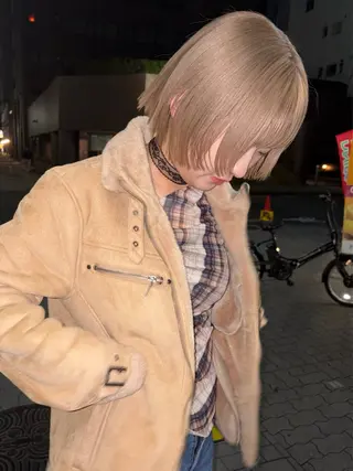 ミディアム JOULE'S（ジュール）所属・JOULE'S natsukiのヘアスタイル