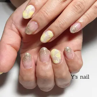 ネイル 手書きが得意🖌️ Y’s  nailのネイルデザイン