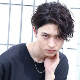 ショート パーマ メンズ 柏メンズ特化 THE3rdHAIRのヘアスタイル