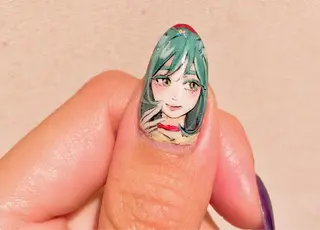 ネイル Spiky とうげ ふうかのネイルデザイン