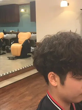 ショート パーマ メンズ おしゃれ泥棒 石原メンズ特化美容師のヘアスタイル