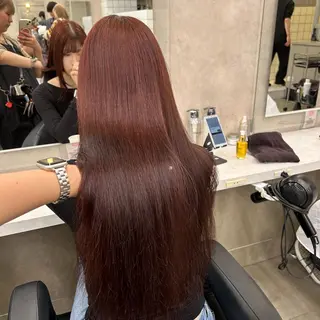 カラー 透明感ベージュ🤎 ナチュラルレイヤーのヘアスタイル