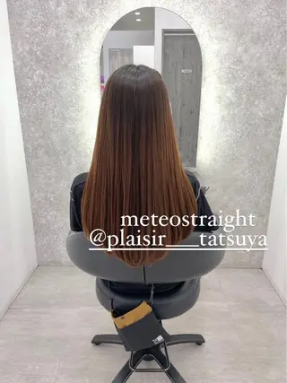 ロング 佐々木 達也のヘアスタイル