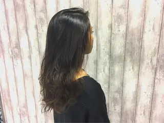セミロング ロング パーマ boutique misakiのヘアスタイル
