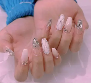 ネイル 長さだし専門店 M2　rikaのネイルデザイン