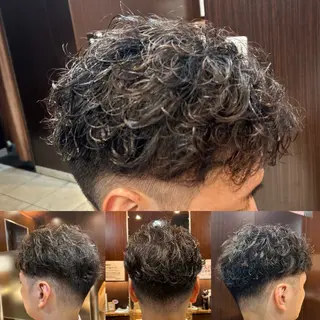 ショート パーマ メンズ 💈田上 立輝のヘアスタイル